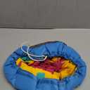 Vivifying Snuffle Mat for Dogs, Adjustable Dog Puzzle Toys Sniff Mat, Interactive Enrichment Toys for Slow Eating and Mental Stimulation (Red Yellow Blue)