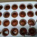 Gejoy 48 Pcs Cantaritos de Barro 3oz Mini Mexican Clay Shot Glasses for Tequila, Margaritas, Mojitos Handmade Pottery Cups for Taco Tuesday Fiesta Bar Party Decor(72 Pcs)