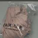 Ekouaer Women Maternity Nightgown Labor Delivery Nursing Gown Hospital Breastfeeding Dress Button Down Long Sleeve Sleepwear, Dusty Pink, XXL