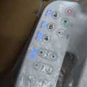 Electric Bidet Toilet Seat with Heated Seat, Warm Air Dryer, Endless Warm Water, Oscillating and Pulsating Spray Wash, Stainless Steel Self-Clean Nozzle, Sense Seat (Round)