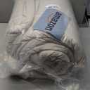 Herside Grey Comforter Set King Size,Waterfall Ruffle Comforter Shabby Chic Farmhouse Bedding Sets,Soft Fluffy Boho Comforter for All Season,3 PCS Cute Vintage Lightweight Quilt Set for Women Girls