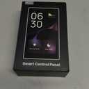 MOES Smart Home Touchscreen Control(1-Switch Panel), In-wall Smart Panel with Alexa Built-in, Compatible with Smart Life devices, Manage and Control Home Devices and Scenes with Touch and Voice