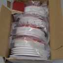 Kidde Hardwired Smoke Detector, 10-Year Battery Backup, Interconnectable, LED Warning Light Indicators, 20SA10