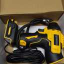 Tire Inflator Compatible with Dewalt 20V Max Battery, 160 PSI Cordless Air Compressor With 12V DC Car Adapter,LCD Digital Pressure Gauge for Car, Bike, Sport Ball (No Battery)