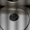 Mid Century Modern Chandelier: Glass Pendant Light for Kitchen Island - Retro Light Fixture for Dining Room (Orange)