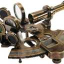 Thor Nautical Bronze Sextant Rustic Vintage Home Decor Gifts