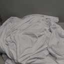 Wokceer Wedding Arch Backdrop Cover 7.2FT, 6FT Spandex Fitted White Arch Covers 2 Set Round Top Chiara Arches Backdrop Cover for Birthday Party Ceremony Banquet Decoration