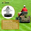918-04125C 918-04126 618-04126 918-04125 Mower-Spindle Assembly Fit for Cub Cadet 50 inch Spindle Fits for Cub RZT50 LT1050 Lawn Mower LT1050 RZT50 LT1550 LT1554 LTX1050 LGTX1054 (2Pack)