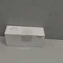 Suzile Acrylic Cutlery Storage Organizer Bin Silverware Caddy Countertop Knife Spoon and Fork Holder Kitchen 3 Section Tableware Storage Box for Cabinet Indoor Home Flatware Dining Room(Pink,M)