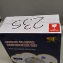 350Piece Gold Dinnerware Set for 50 Guests - Gold Plastic Plates with Disposable Cutlery Include:50Dinner Plates-50Dessert Plates-50Pre Rolled Napkins with Silverware for Valentines Day (White and Gold)