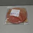 Flexible Quarter Round Molding,Peel and Stick Rubber Quarter Round Trim Molding Self Adhesive Edge Trim for Floor, Waterproof Bendable Molding Trim for Wall Edge Corner Countertop, Beige, 157Inch