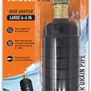 DrainX Hydro Pressure Drain Cleaning Bladder Pro - Fits 4" to 6" Drain Pipes - Unclogs Stubborn Blockages in Bathroom Sinks, Shower Drains, Bathtubs, Plumbing Pipes