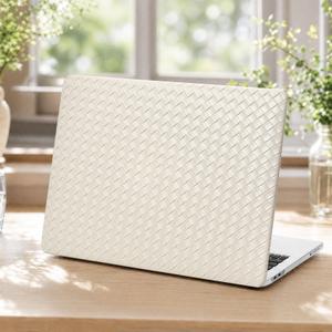 Voidborne Compatible with MacBook Neo 13 inch Case 2026 Release Model A3404 with A18 Pro Chip,Black Polka Dots Design Leather Plastic Hard Shell Protective Case for Neo 13 inch + Keyboard Cover,White