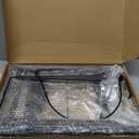 Pull Out Trash Can Under Cabinet with Soft Close Rail, Under Sink Trash Can Pull Out Organizer, Black Adjustable Under Cabinet Trash Can Pull Out for 7-13 Gallon/ 35QT Trash Can, Up to 125 lbs