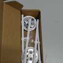 Enhon 2 Pack 48mm Toilet Tank Buttons, Flush Valve Dual Push Button Replacement Adjustable, Compatible with Glacier Bay Aquasource, American Standard, Twfords, Armitage Shanks, Geberit