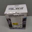 Car Cup Holder Expander， 4in1 Cupholder Expande with 2.3" to 3.6",Cup Holder Tray for Car Detachable with Large Food Tray Phone Mount, for Travel Auto Trucker Road Trip Essentials