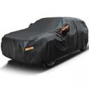 EzyShade 10-Layer SUV Car Cover Waterproof All Weather. See Vehicle Size-Chart for Accurate Fit. Outdoor Full Exterior Covers for Automobiles Heavy Duty Jeep Rav4 CRV. Black, Size S5 