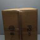 Serta Feather and Down Fiber Pillow Top Mattress Topper King Size - 233 Thread Count 100% Cotton Mattress Pad Ultra Soft 2-Inch Support Feather Bed-White