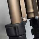 Amazon Basics 50-inch Lightweight Portable Camera Tripod Stand with Quick-Release Plate, Adjustable Height, Aluminum, for Travel Photography, Champagne