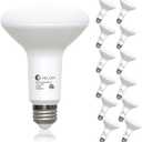 12 Pack BR30 Flood LED Light Bulbs 65W Equivalent, 7W Energy Efficient, Dimmable 800LM Bulbs 5000K Daylight White, E26 Base for Recessed Cans, Indoor Home Kitchen Bedroom, 15,000 Hours, ETL