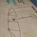 15 Foot Large Patio Umbrella with Base Included,Double-Sided Umbrella,Green, Extra Large