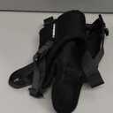 rabbitgoo Cat Harness and Leash for Walking, Escape Proof Soft Adjustable Vest Harnesses for Cats, Easy Control Breathable Reflective Strips Jacket, Black, M