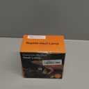 50W Reptile Heat Lamp(2 Packs)-Ceramic Heat Emitter for Reptiles Amphibian Pet Brooders Chicken Incubation, and Terrariums Turtle Lizard Bearded Dragon Snake E26