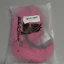 SUKRI Hot Pink Short Bob Wig with Bangs,12 Inch Short Straight Bob Wigs for Women,Shoulder Lenght Heat Resistant Synthetic Hair for Party Cosplay Use