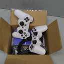 GWALSNTH 29800 Games in 1 Pandora Box 3D Arcade Game Console, Mini Game Box with Two 2.4G Bluetooth Wireless Controllers,1280*720 Full HD Output