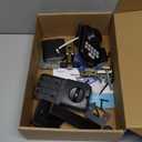 Veise Fingerprint Door Lock Set, Keyless Entry Door Lock, Front Handle Set, Electronic Keypad Deadbolt with Lever Handle, 2 Keys, Auto-Locking, One-time Codes, Easy to Install, Oil Rubbed Bronze