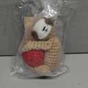 Sloth Ornament - Sloth Ornaments for Christmas Tree, Animal Ornaments - Animal Lovers Gifts for Women - Christmas Crochet Ornament & Card