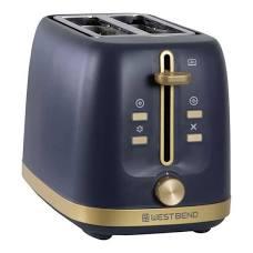 Westbend 2 Slice Toaster Slate Blue