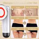 Professional Body Sculpting Machine with 3 Modes 10 Levels and Heating Function, Cordless Cellulite Massager Device, Electric Cellulite Massage Tool for Leg, Arm, Belly, Waist, Buttocks