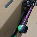 Self Balancing Kick Scooter with Light Up Wheels, Extra Wide Deck, 3 Wheel Platform, Foot Activated Brake, 75 lbs Limit, Kids & Toddlers Girls or Boys, for Ages 3 and Up