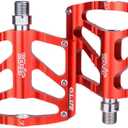 2 Pcs Mountain Flat Alloy Bearing Non-Slip Bicycle Pedal Strong Anti-Skid Pins Flat Repair Modification Repair Modification Parts