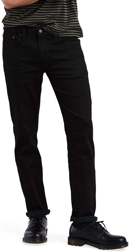 Levi's Men's 511 Slim Fit Jeans (36W x 29L, Black 3d Washed)