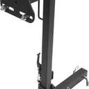 JDMSPEED RV Spare Tire Carrier Mount Adjustable Trailer Hitch with 2 Inch Receiver Compatible with 16" 16.5" 19.5" 22.5" 24" Wheels for Vans SUVs and Motorhomes
