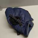 Dog Winter Coat with Harness Built-in | Waterproof Dog Jacket with Zipper & Fleece Lining | Reflective Cold Weather Coat for Medium Dogs (Navy Blue)