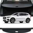 Cargo Cover Compatible with Volvo XC60 2018-2025 2026 Trunk Cover Retractable Rear Trunk Security Cover XC60 Accessories Shielding Shade Privacy Screen XC60 Cargo Cover