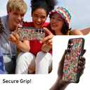 Bemal for Samsung Galaxy S24 Plus Wallet Case with Card Holder, Fashion Printed, RFID Blocking, PU Leather Kickstand, Magnetic Closure, Shockproof Phone Cover for Women Men, Flower Garden