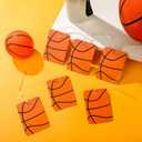 Fuyoooo 12 Pcs Luggage Tags Travel Suitcase Labels ID Label for Gear Bag, Plastic Backpack Tag Gifts for Players, 4" x 2.75"