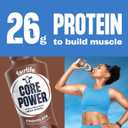 Core Power Protein Shake, Chocolate, 26g Bottle, 14oz, 12 Pack (EXP 02/18/27)