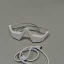 Under Eye Red Light Therapy Device, Red Light Therapy Glasses for Eyes Light-Weight Eye Massager for Reducing Dark Circles and Puffiness, Smoothing Fine Lines