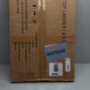 2-Step Aluminum Ladder,Lightweight Folding Step Stool with Extra-Wide Anti-Slip Steps,330 lbs Capacity,Compact Space-Saving Design for Home,Kitchen and OfficeWhite&Woodgrain