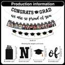 Graduation Decorations 2026, Easy Assemble Graduation Photo Banner K-12 Class of 2026 Journey Display for Parents Decor for Open House (8x10 inches photo)