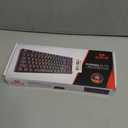 Redragon Wireless Gaming Keyboard, BT/2.4Ghz Tri-Mode Mechanical Keyboard, buit-in Battery, Programmable 87 Keys TKL, LED Rainbow Backlit - K552-KRS