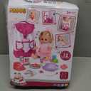 Baby Care Doll Toys Set, 36PCS Dolls Playset, Hair Salon Pretend Play Toddler Doll Toys Incl 14'' Baby Dolls Toy, Backpack, Hair Dryer, Curler, Xmas Gifts for Age 3 4 5 6+ Years Old Girls Kids