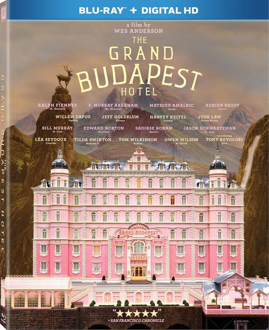 The Grand Budapest Hotel, Blu-ray