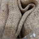 YoungsTex Burlap Linen Semi Sheer Curtains 72 Inch Length for Living Room, Semi Sheer Window Treatments Light Filtering with Rod Pocket Back Tab for Farmhouse Bedroom, Toffee, 2 Panel, 52 X 72 Inch