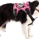 Petnanny Tactical Dog Harness No Pull Service Dog Vest M Purple